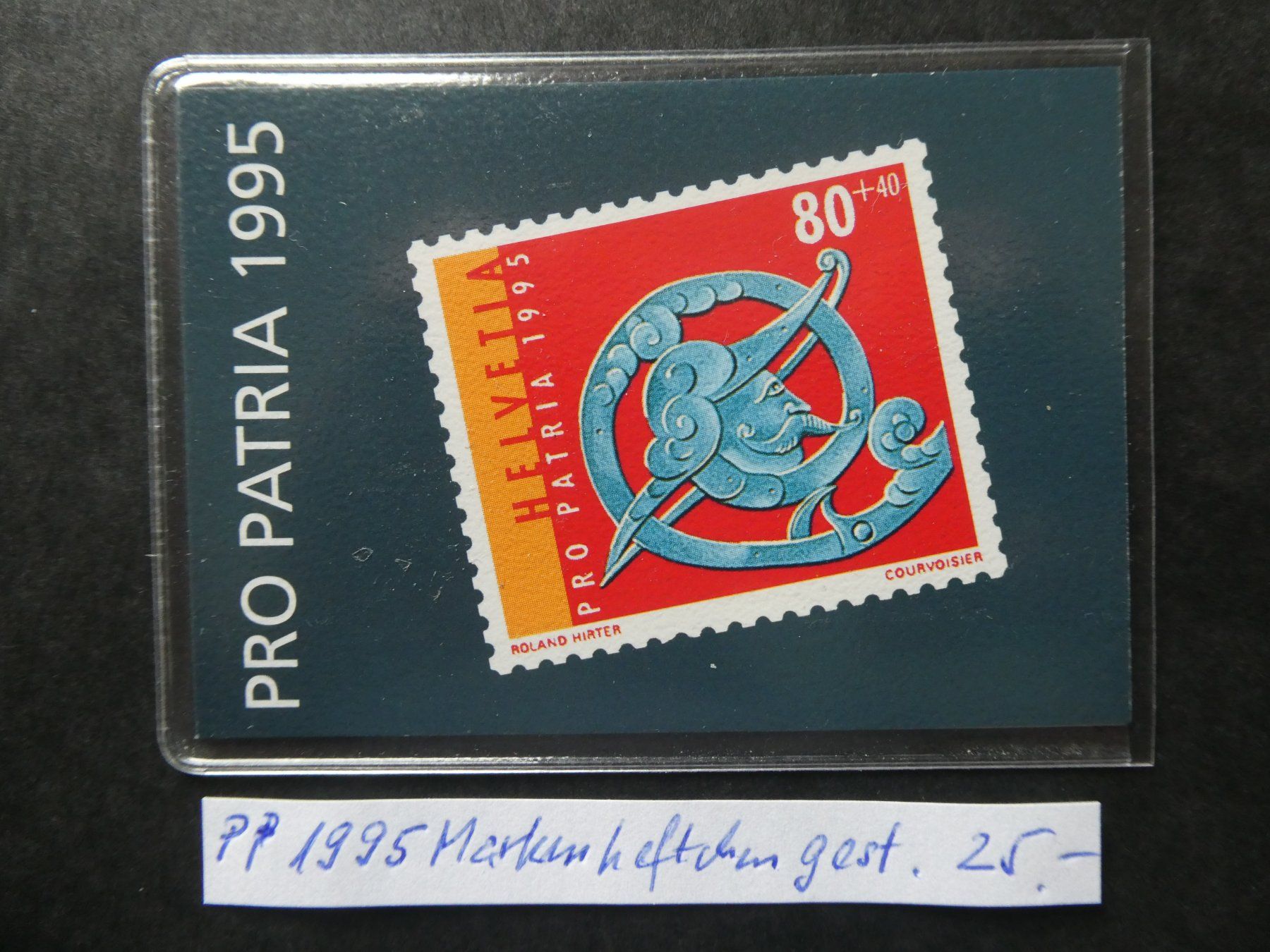 Alle Briefmarken: Pro Patria Markenheftchen 1995 gestempelt – Gebraucht aus Lausen von Herbamare01