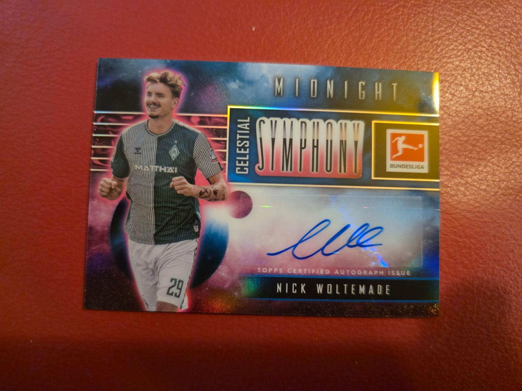 Autografi: Nick woltemade autogramm – Nuovo e nell'imballaggio originale da Starrkirch-Wil venduto da kau_tmn5
