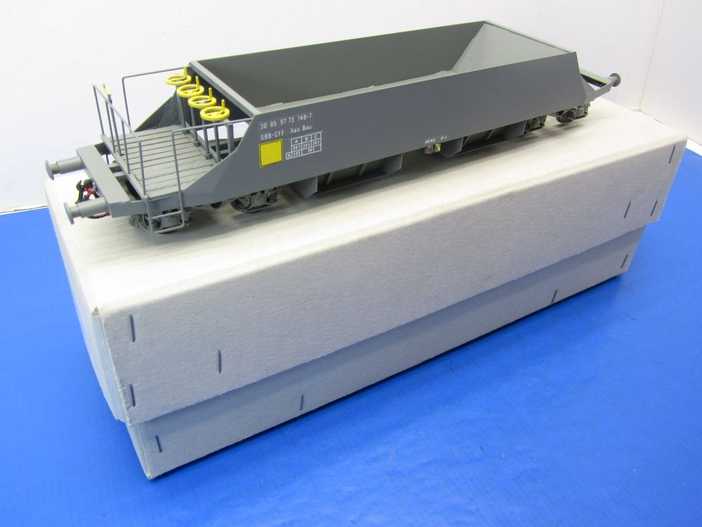 Wagon Citerne SNCF époque 3 CMF/STUARDI M 55 B Gris - HO - Occasion Boîte Origine