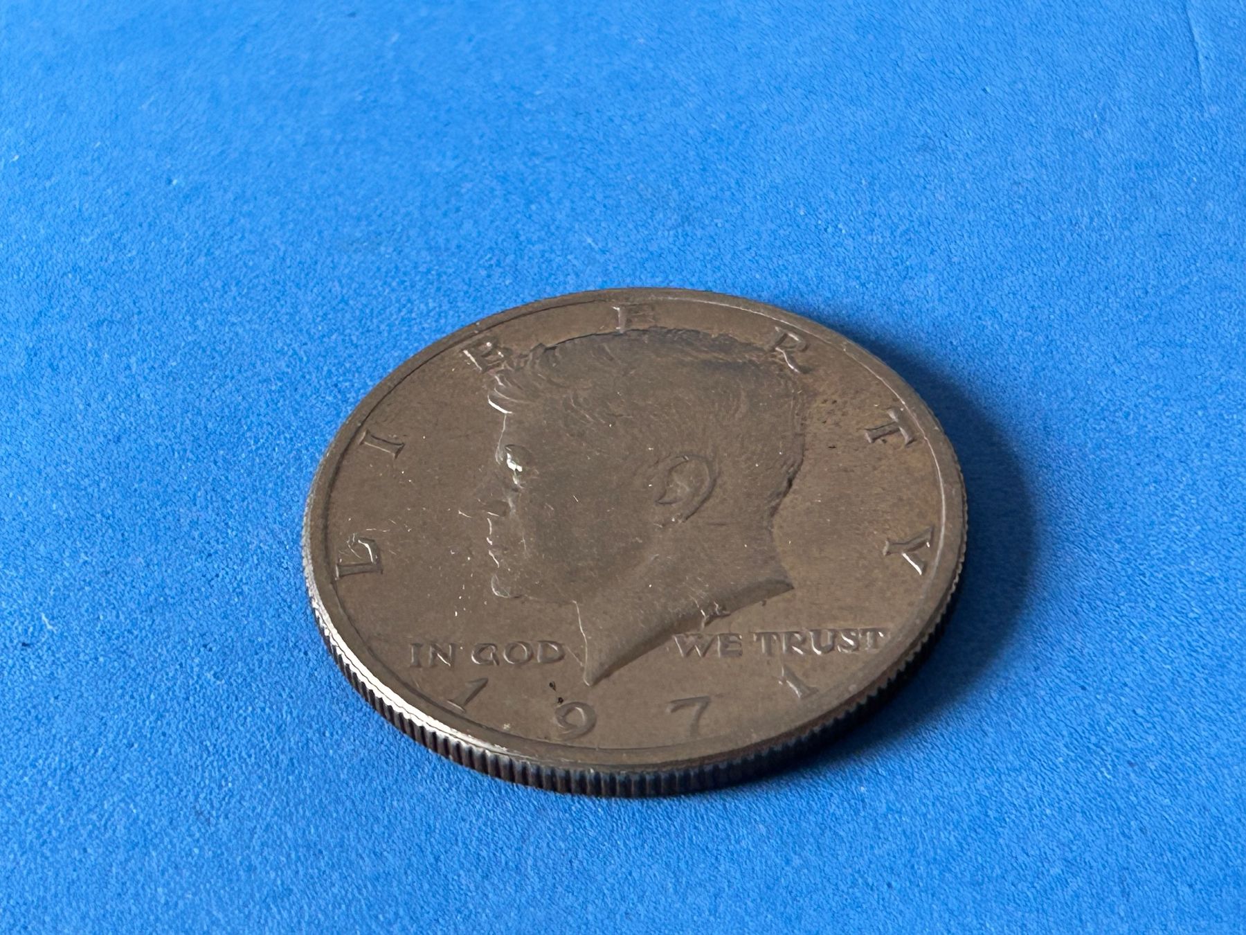 Tutti le monete: USA - ½ Dollar "Kennedy Half Dollar" 1971 – Usato da Corcelles NE venduto da AJKader 2