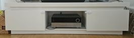TV Cabinet White 175cm length good condition
