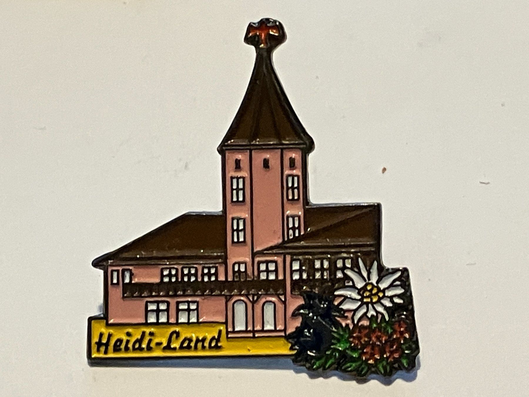 Plaketten & Abzeichen: 1 Pin Heidi Land – Gebraucht aus Basel von djwwpp