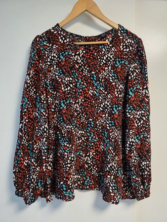 Damen Bluse M&S Collection Grösse 46 bunt guter Zustand