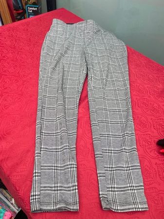 NEU Damen kariert schwarz/weiss XL