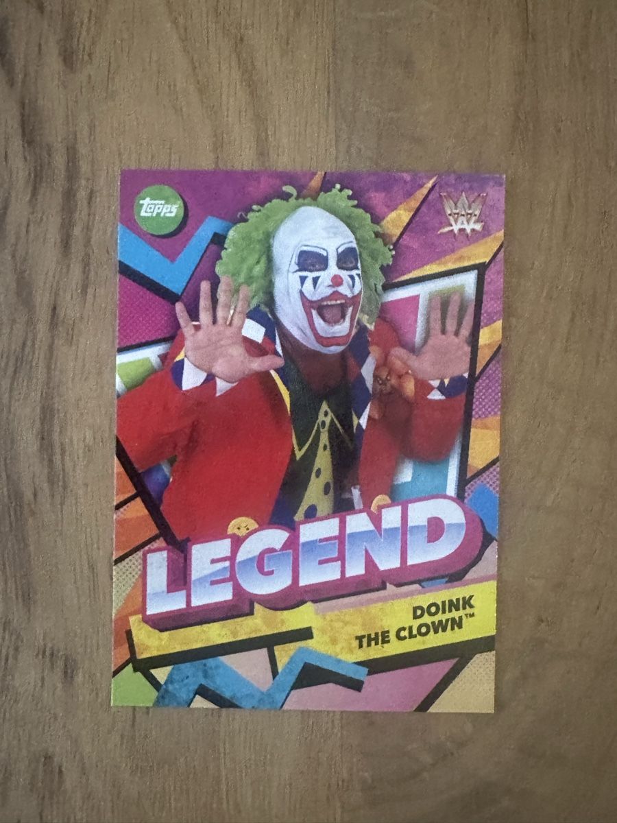 Topps Carte collezionabili: Topps WWE Legend - Doink the Clown – Nuovo (secondo la descrizione) da Luzern venduto da LuzernTCGLab