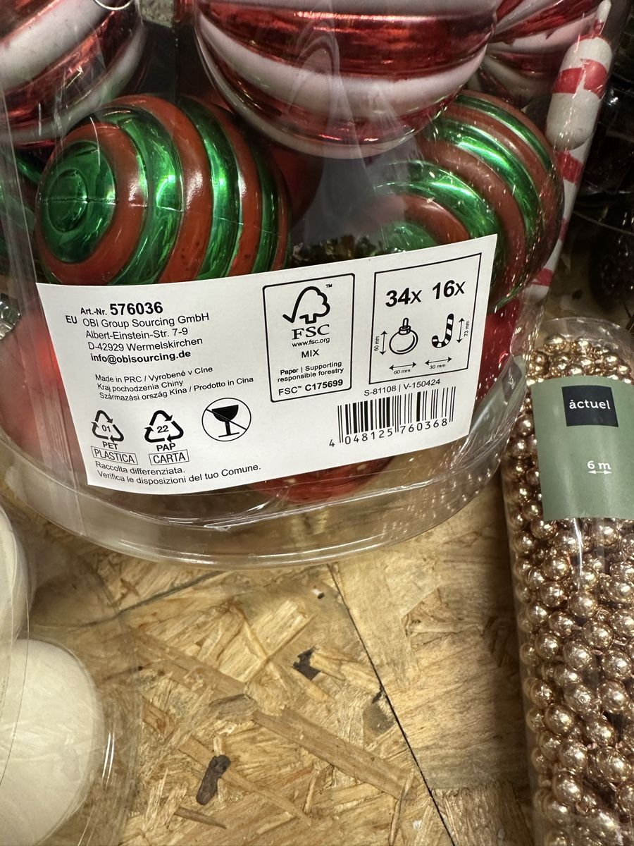 Tutte le decorazioni: Weihnachtsdekoration Neu – Nuovo e nell'imballaggio originale da Sevelen venduto da Stopglobal. 4