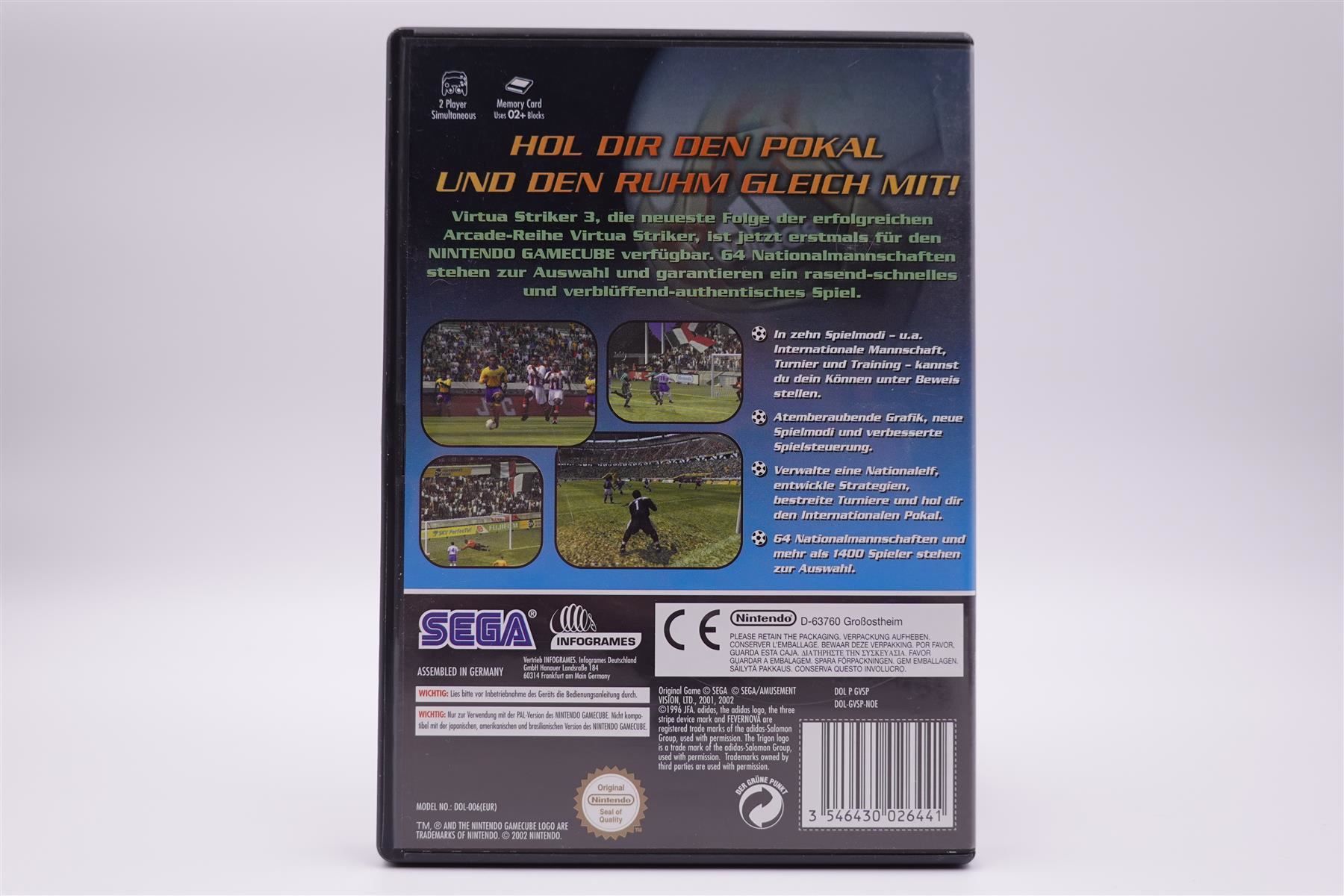 Nintendo Giochi: Virtual Striker 3 2002 (GC) – Usato da Herisau venduto da ZelliZone 1