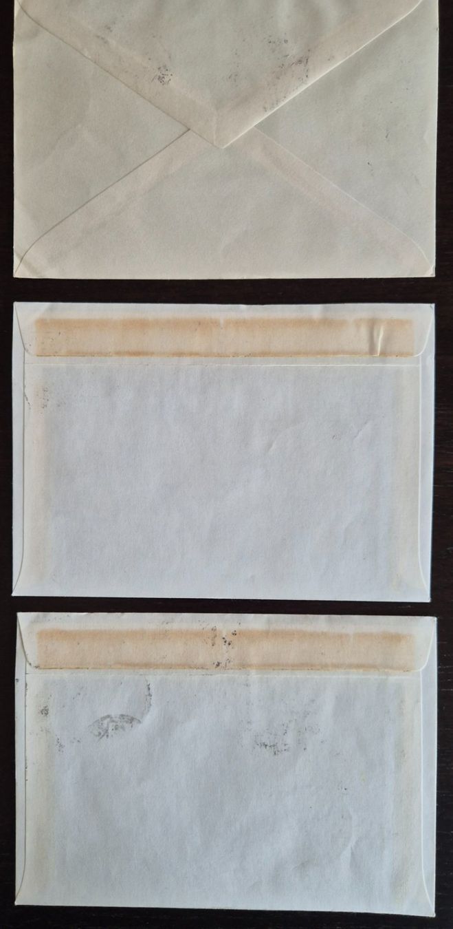Alle Briefmarken: 3 Briefe Spanien – Gebraucht aus Buus von papillon098 5
