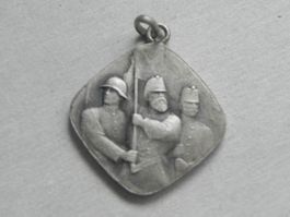 Medaille Schweiz Militär Soldatentag Düdingen Freiburg 1927