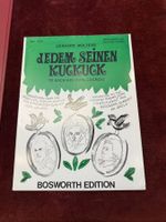 Noten Jedem seinen Kuckuck Blockflötenquartett