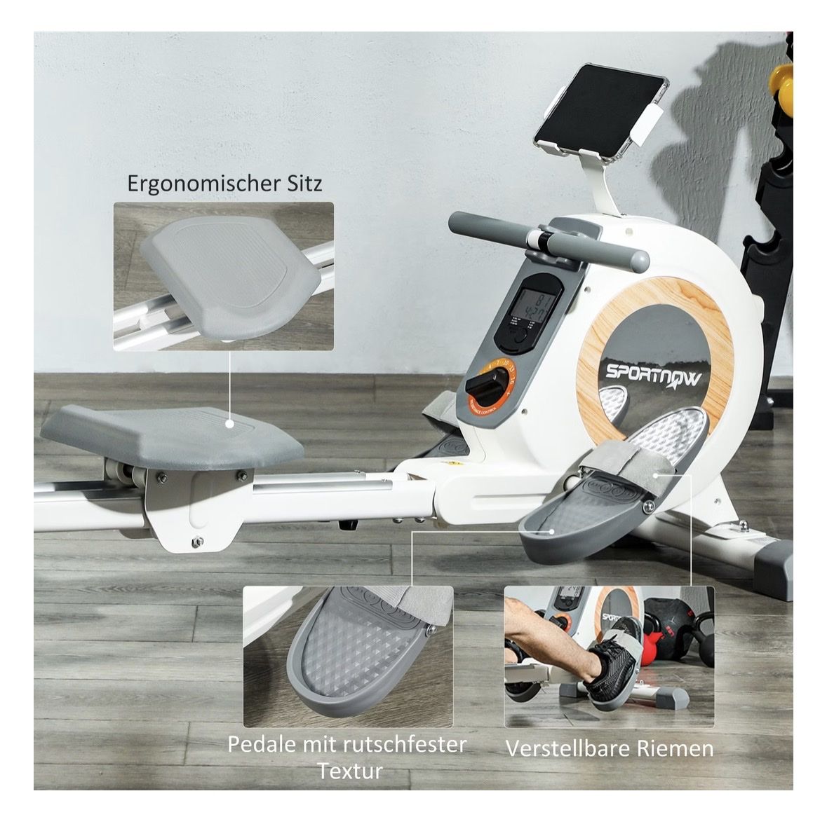 Hometrainer: Rudergerät Sportnow – Usato da Romanshorn venduto da gad_5hdg 7