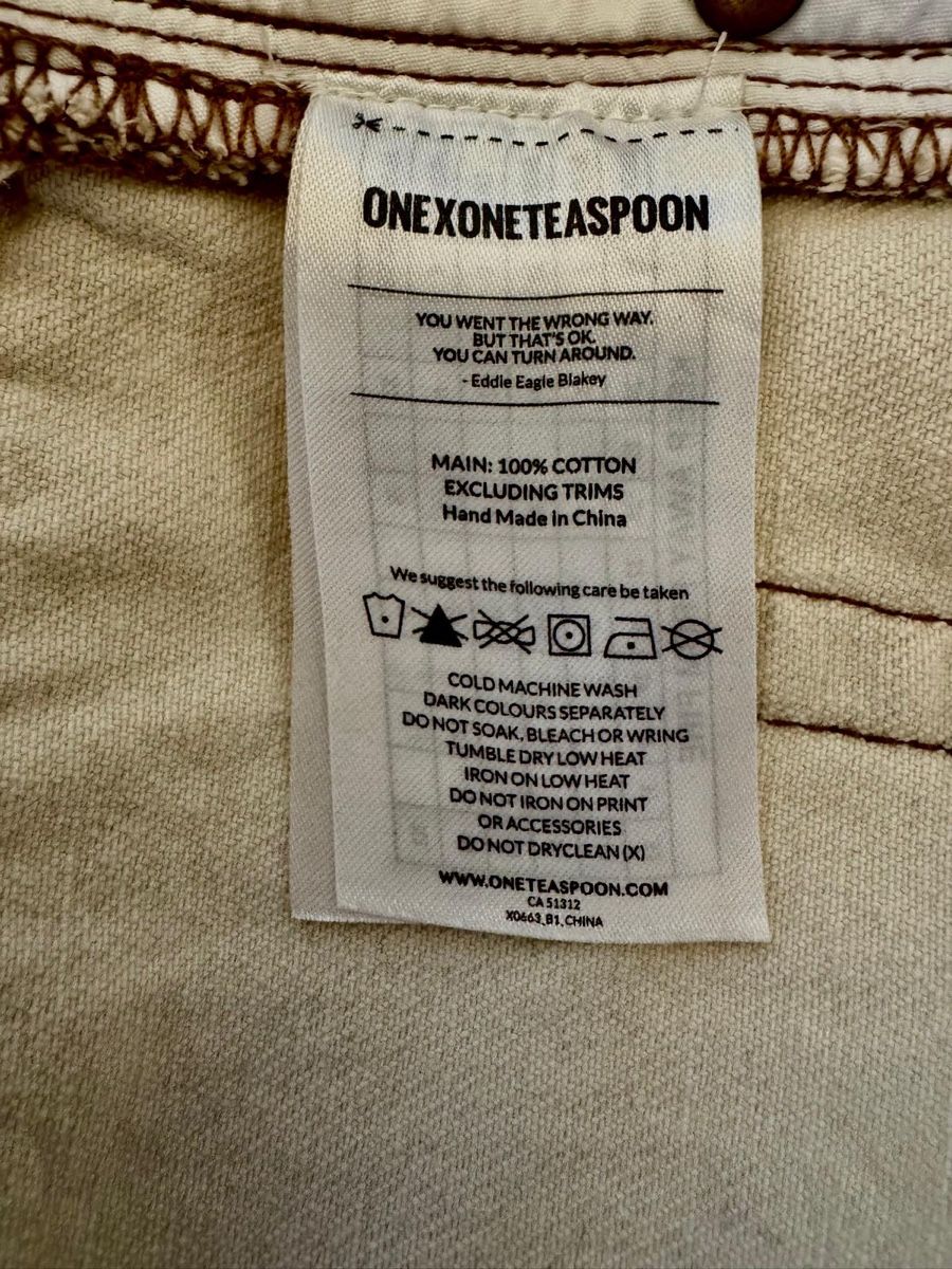 Jeans: One X One Teaspoon jeans Australia really cool – Usato da Kilchberg ZH venduto da Suisse500 6