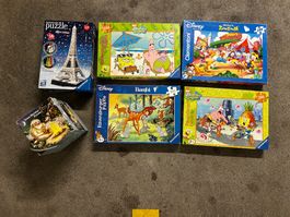 Ravensburger Disney Clementoni Puzzle Konvolut guter Zustand