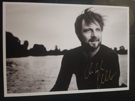 Christoph Letkowski - signierte Autogrammkarte