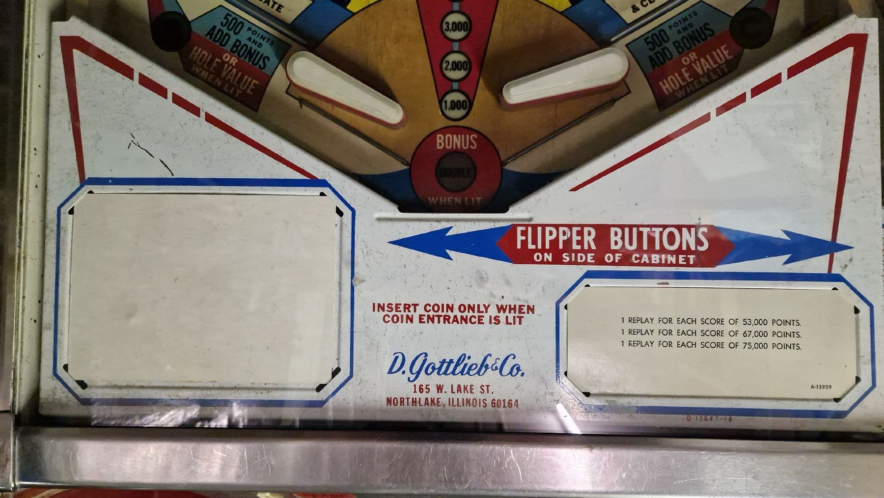 Flipperkästen: Flippermaschine D.Gottlieb & Co. – Defekt aus Zürich von anna.caterina 1