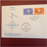 Ersttagsbrief FDC - 100 Jahre UIT - 1865-1965