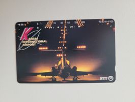 Telefonkarte Japan "Flugzeug"