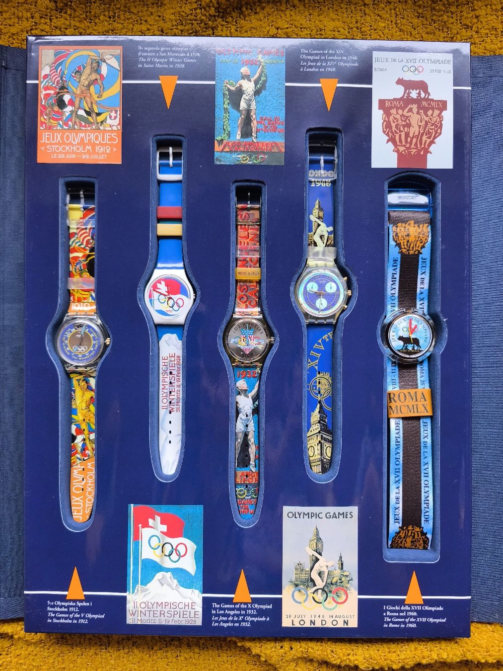 Swatch Orologi: Uhren Swatch historical olympic games collection – Nuovo e nell'imballaggio originale da Subingen venduto da MZubi 4
