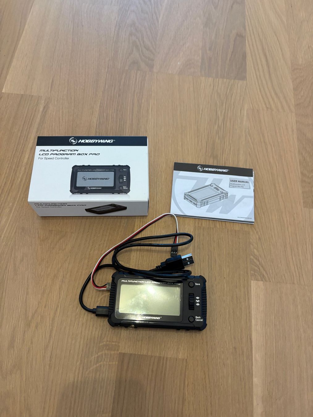 Hobbywing RC Kits de montage: Hobbywing  Multifunktion LCD Program Box Pro – Neuf avec emballage d'origine à Dornach par Hofleur