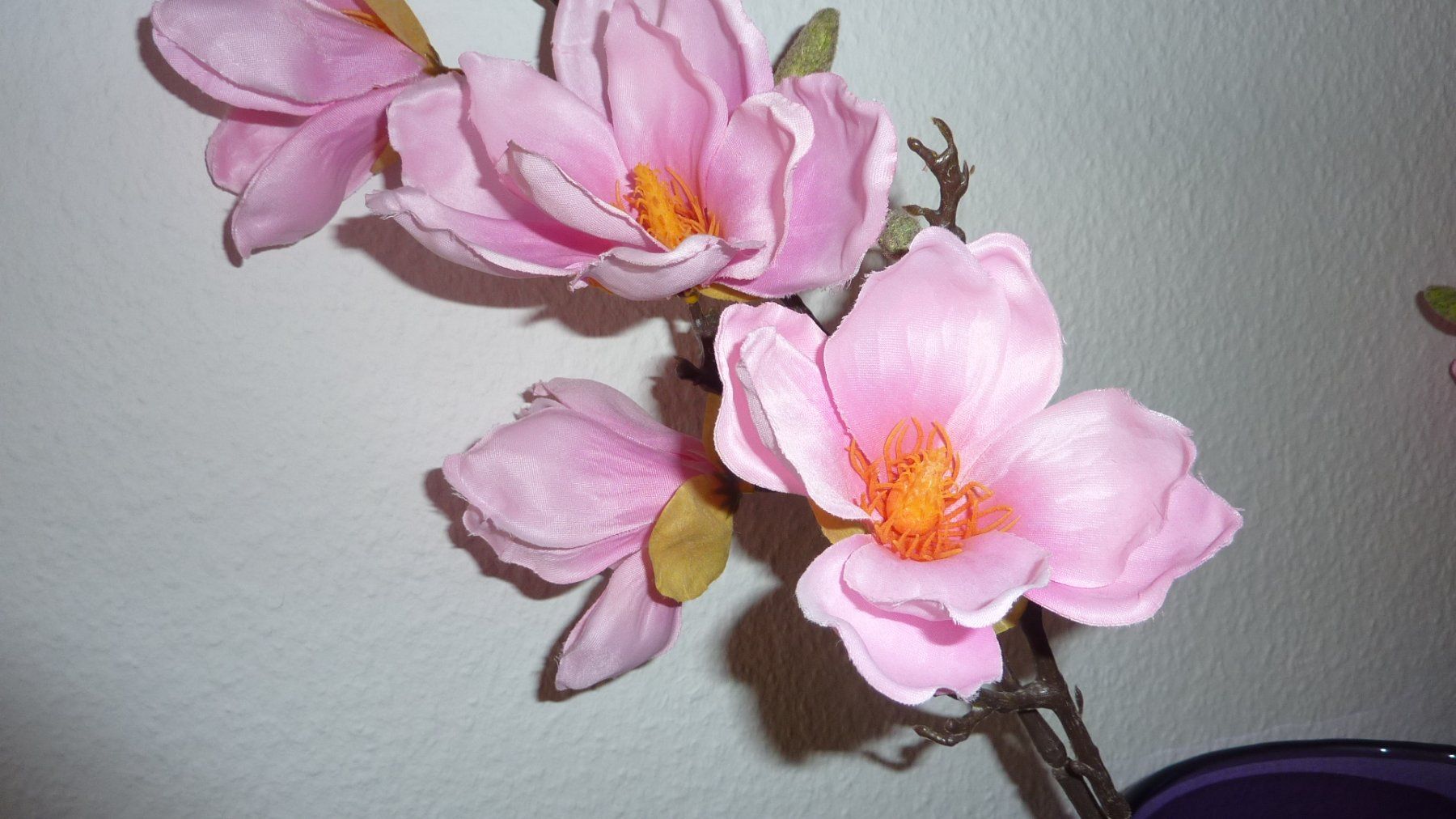 Vasen & Gefässe: vase mit 2 künstlichen blumen – Gebraucht aus Füllinsdorf von pmarkus 5