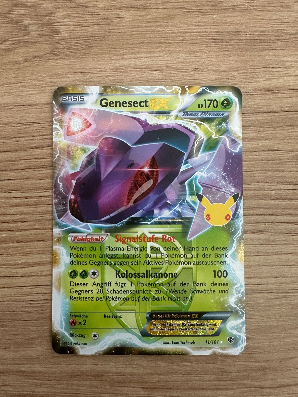 Karten: Genesect EX 11/101 – Neu und originalverpackt aus Aesch BL von muhi9