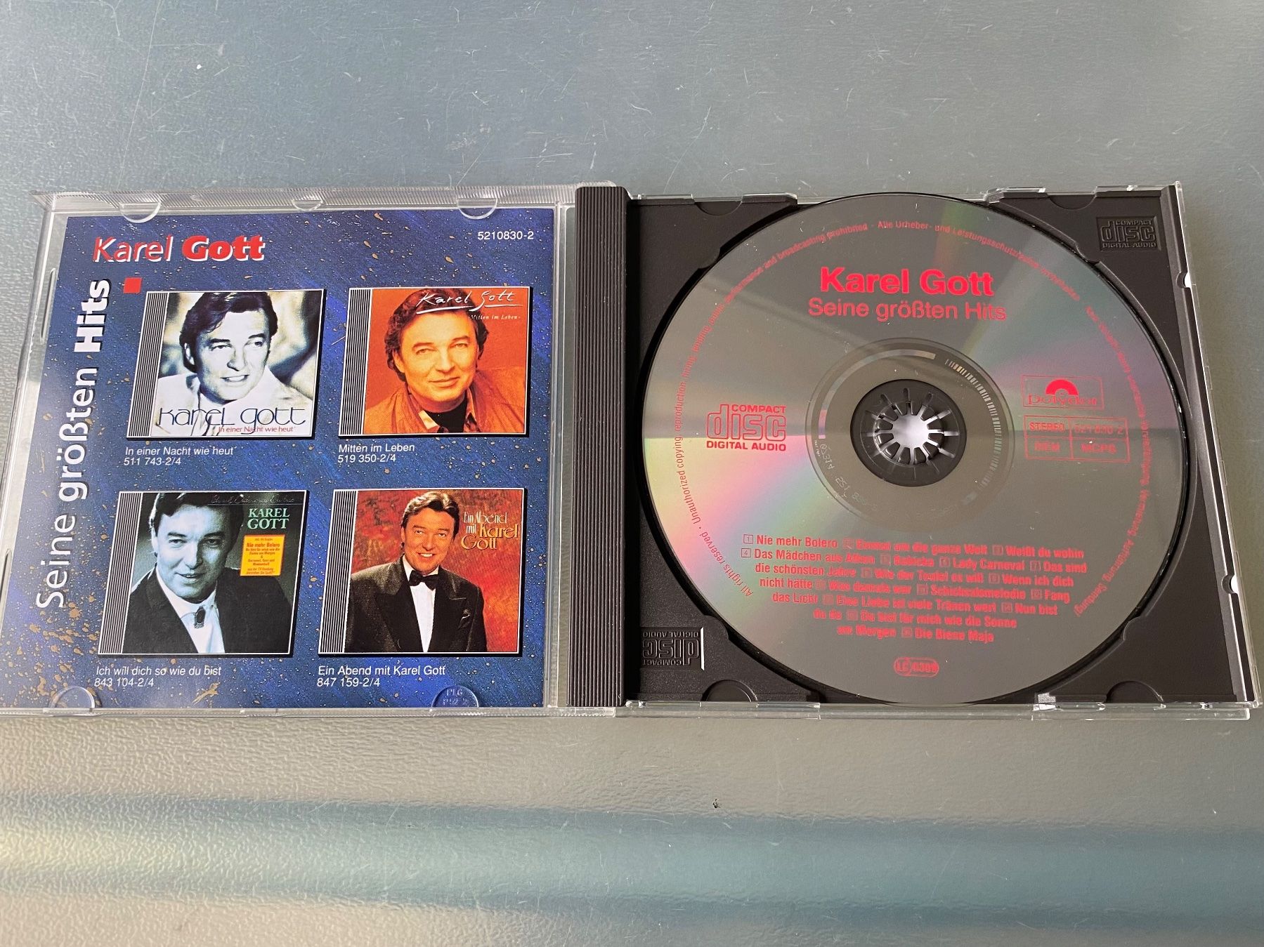 CD: Karel Gott - Seine grössten Hits – Usato da Oberried Brienz venduto da Chyara 2