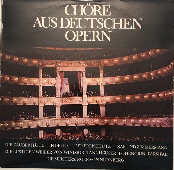 Dischi in vinile: Chöre aus deutschen Opern (LP) – Usato da Grüningen venduto da azulamarillo_vinyl