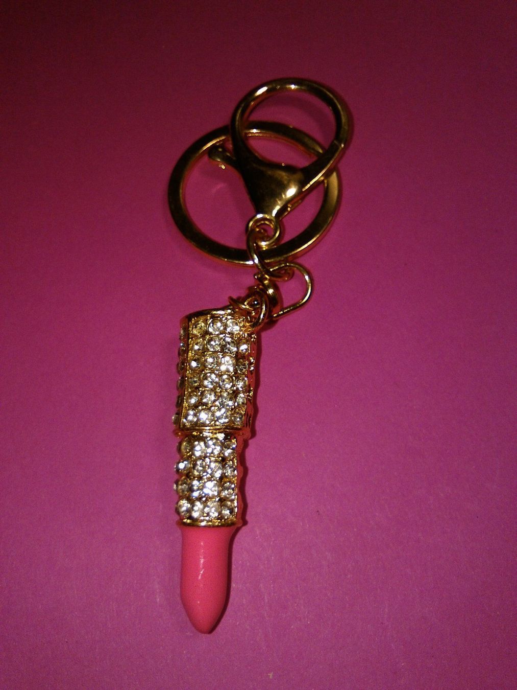 Porte-clés: SCHLÜSSELANHÄNGER,,EIN LIPNSTIFT – Neuf (Voir description) à Basel par bijoutrie_4 2
