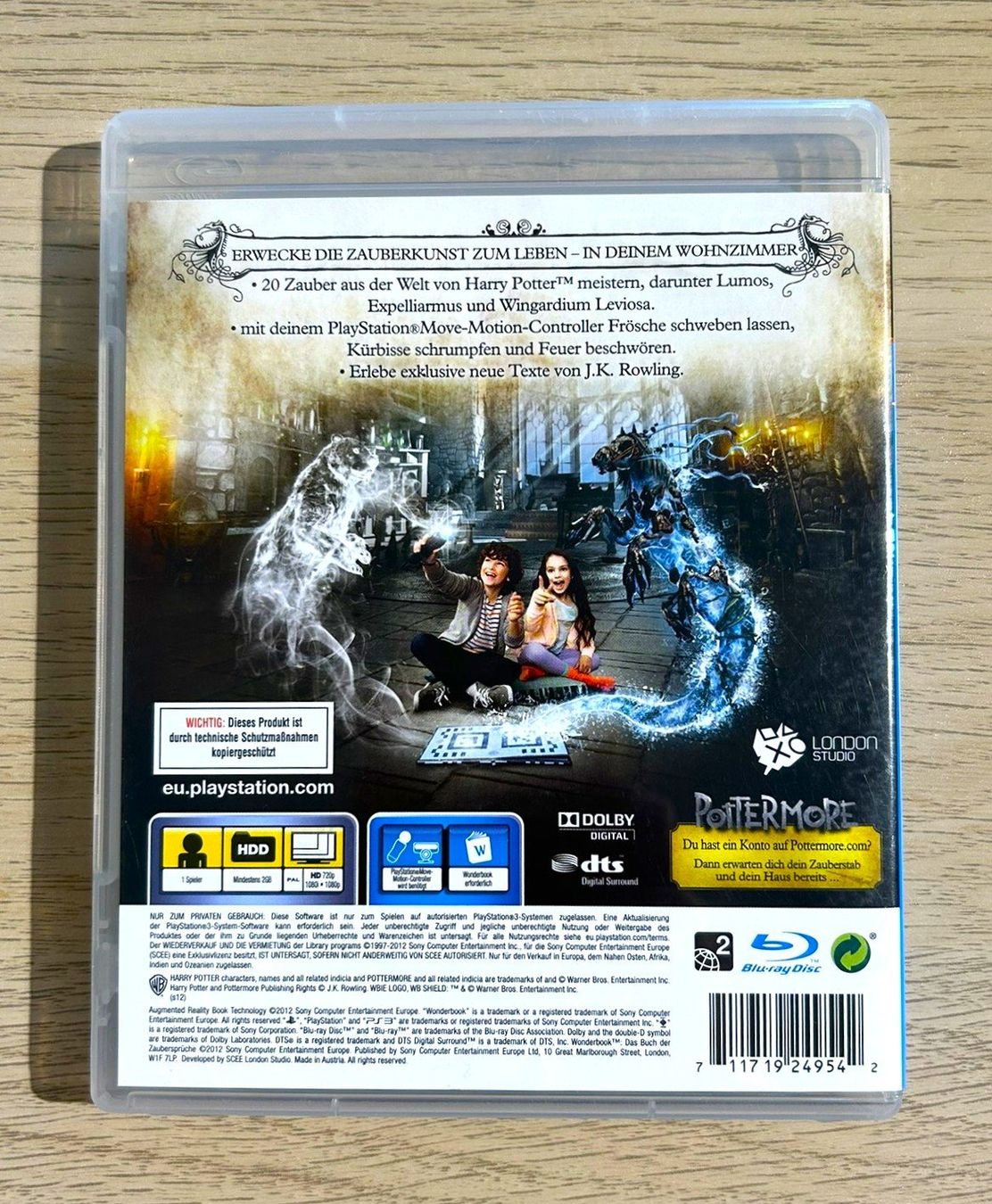 Sony Giochi: Wonderbook: Das Buch der Zaubersprüche PS3 – Usato da St. Gallen venduto da Alpine.Arcade 1