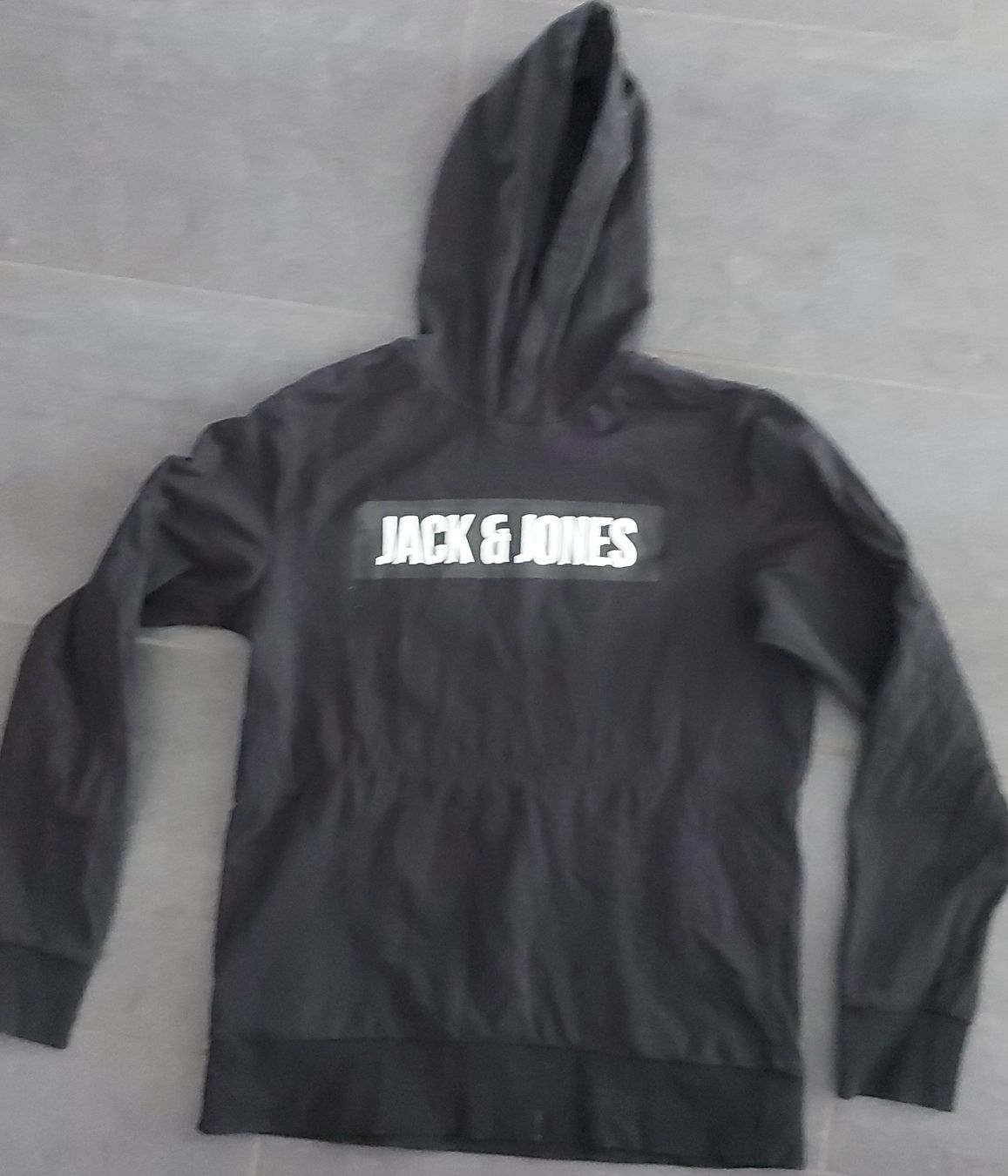 Jack & Jones Maglioni & Felpe: Pullover mit Kapuze Jack&Jones Schwarz Grösse S ca. 164 – Usato da Trimbach venduto da Shanja99