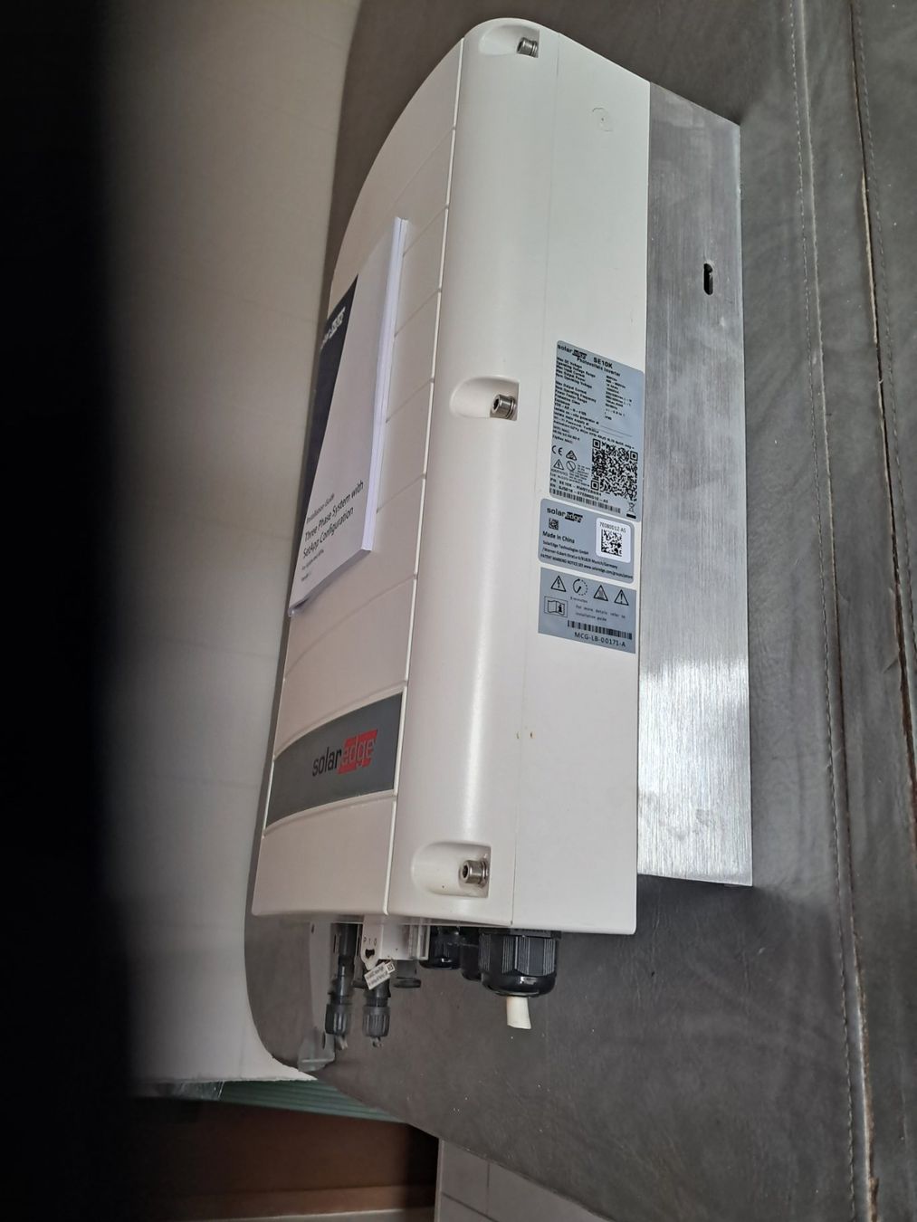 SolarEdge Onduleurs: Onduleur Solaredge SE10 – D'occasion à Geneveys-Coffrane par lesblesdor 1