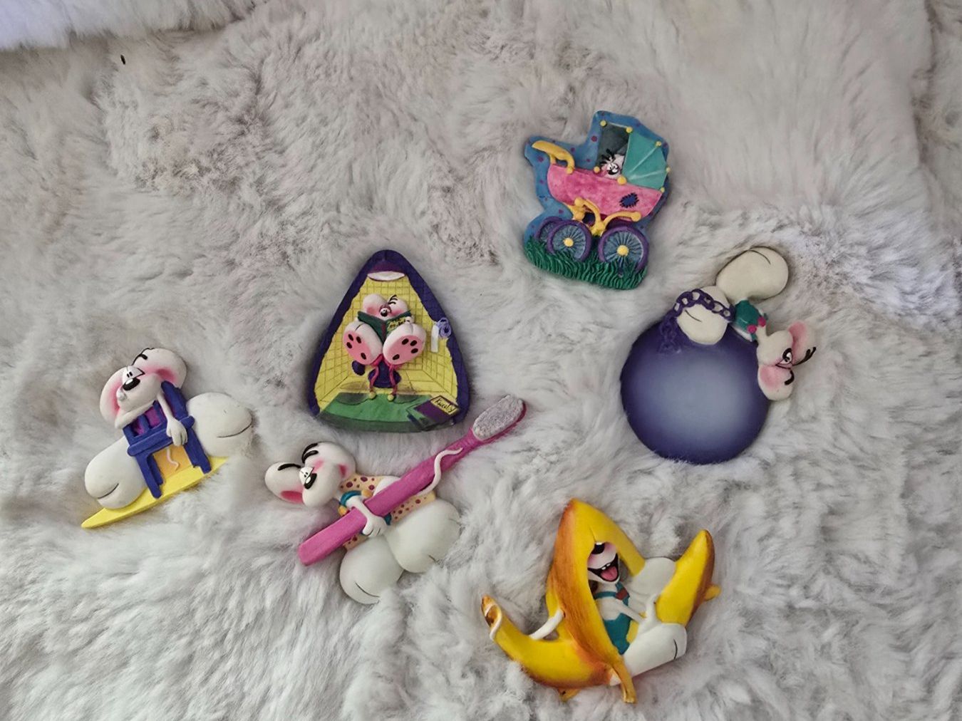 Magnets: Diddl Magnete 6 Stück – D'occasion à Reute AR par angelflower