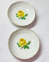 Meissen Porzellan gelbe Rose Schälchen 1. Wahl, Neu