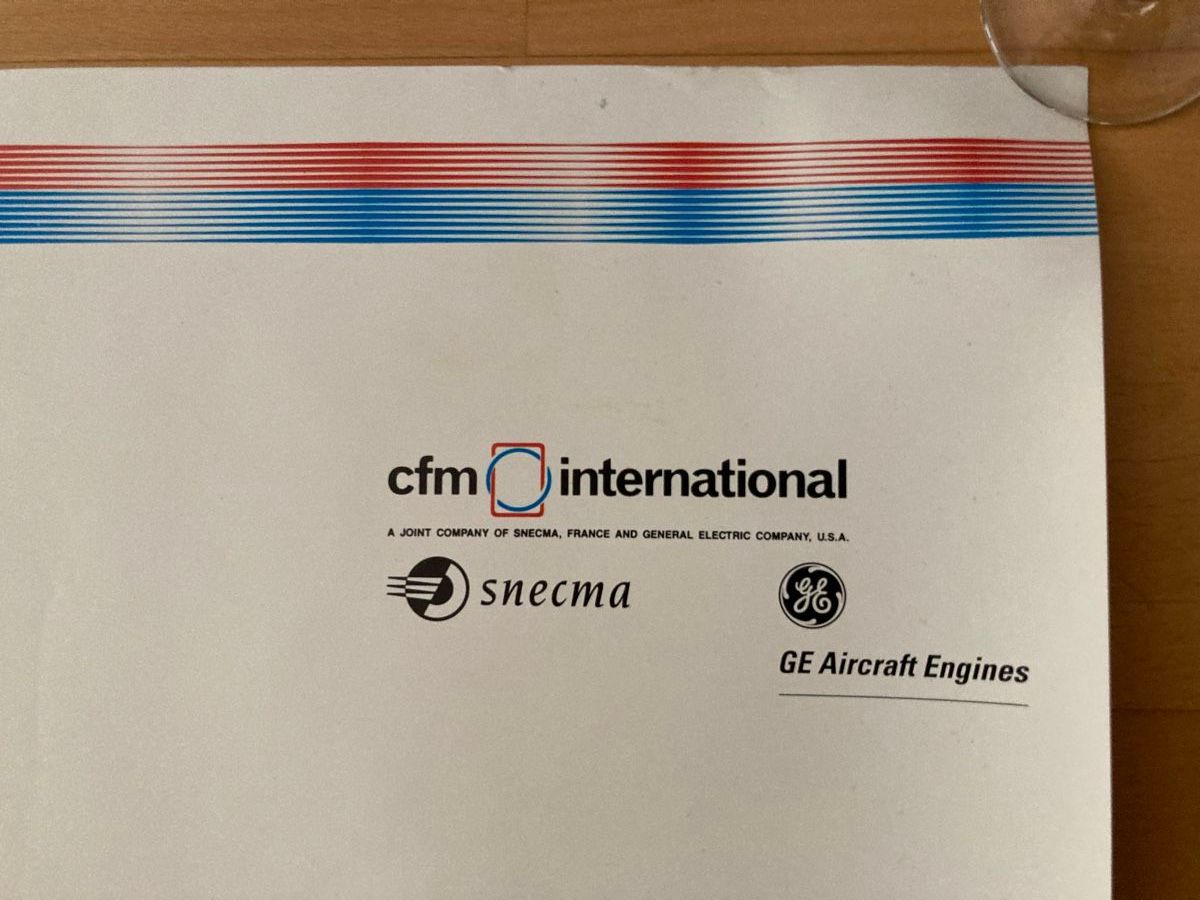 Poster & Bilder: Poster Flugzeugturbine  cfm – Gebraucht aus Kaiseraugst von wombat51 3