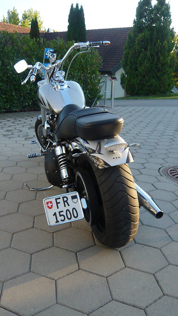 Schilder: Motorradnummer FR 1500 – Gebraucht aus Bern von Buybest24