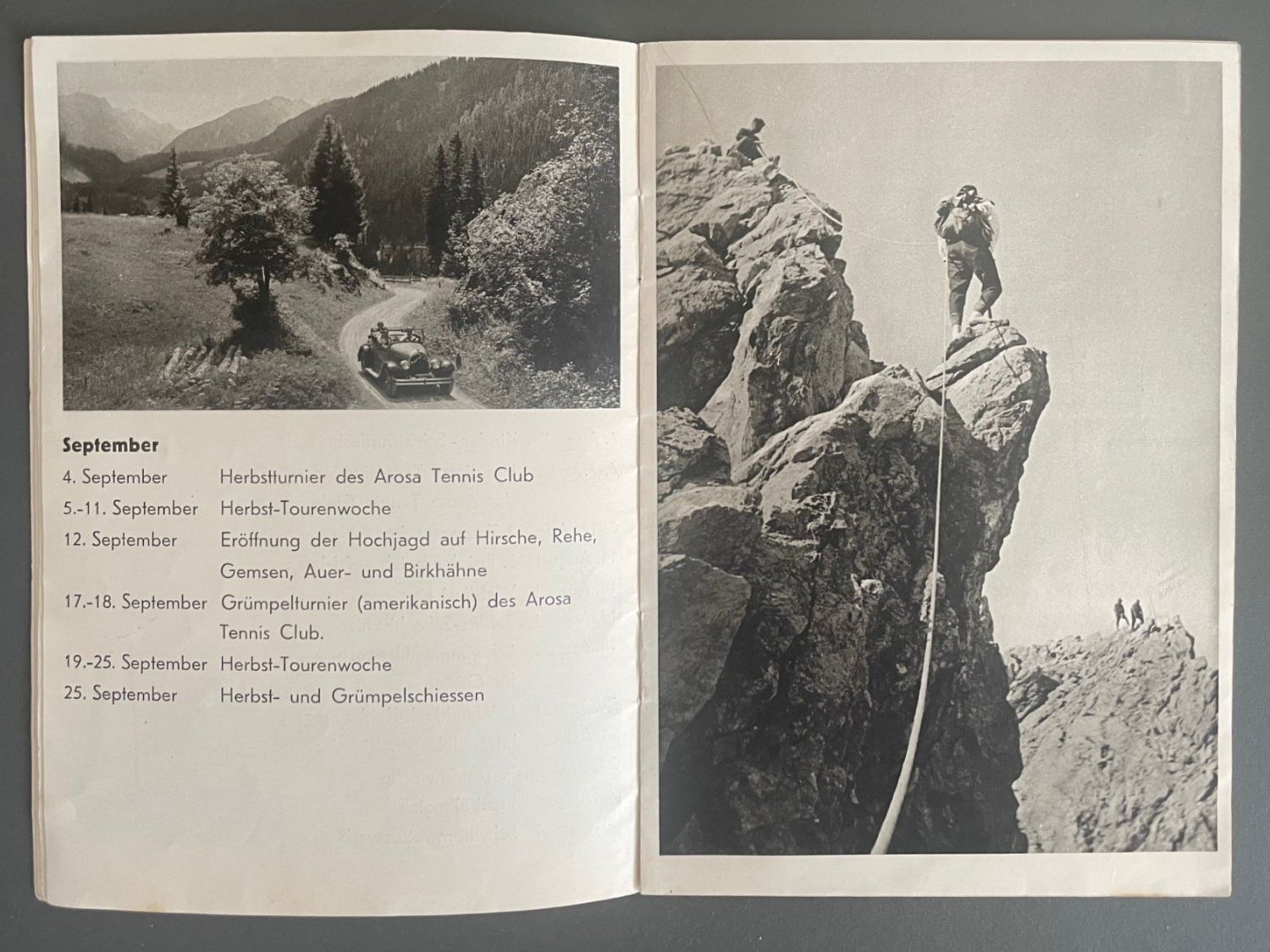 Documenti: Prospekt Arosa Graubünden / Umschlag E. Henel – Usato da Luzern venduto da oh_08 3