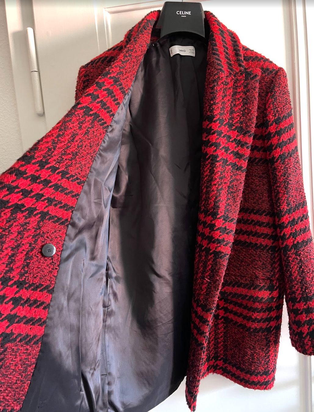 Mango Cappotti: Mango plaid tweed coat – Usato da Zürich venduto da aliiix 4