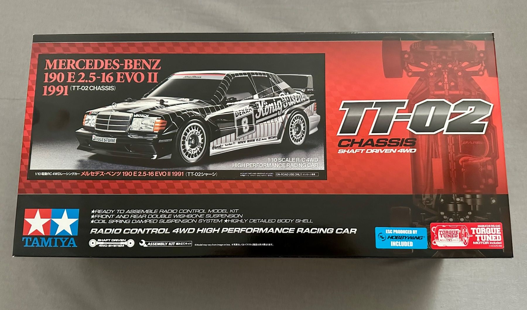 Tamiya Modellismo RC: Neuer Tamiya RC Bausatz – Nuovo (secondo la descrizione) da Oftringen venduto da ib.85