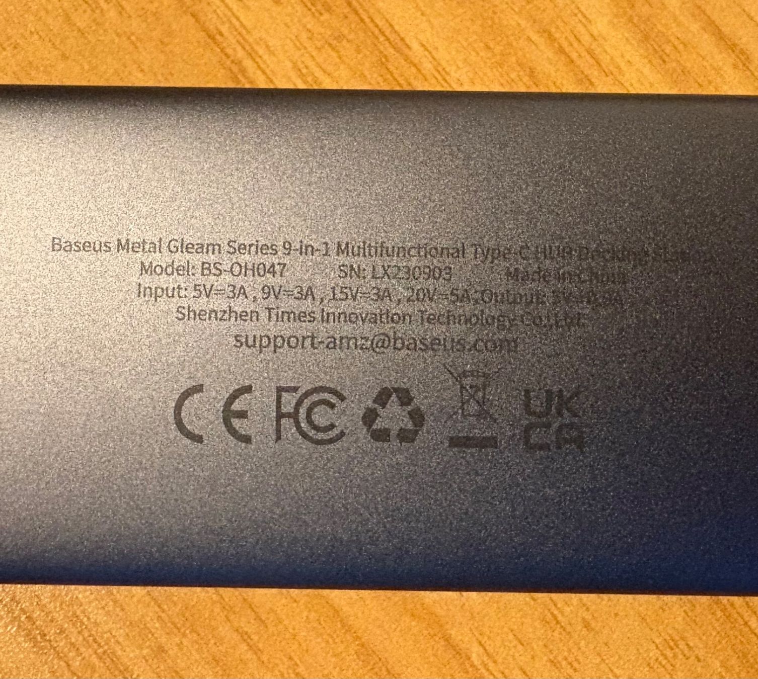 Baseus Dockingstation: Baseus 9 in 1 Docking Station USB C – Gebraucht aus Lachen SZ von Lachen-8853 6