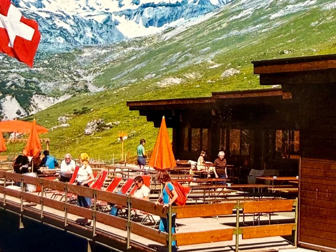 Ansichtskarten: Flims - Bergrestaurant "Naraus" - AK – Gebraucht aus Lutry von Ediego 1