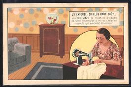 Un Ensemble du plus jaut gout..., Singer