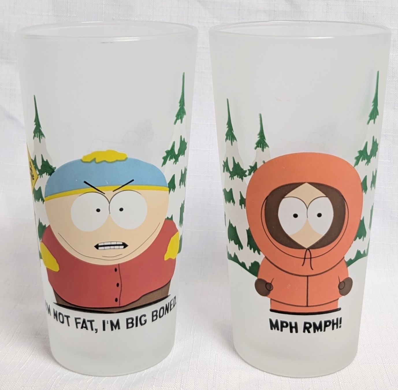 Gläser: Seltene - South Park - Trinkgläser Set - Eric & Kenny – Neu (gemäss Beschreibung) aus Wängi von ABIZONE-86