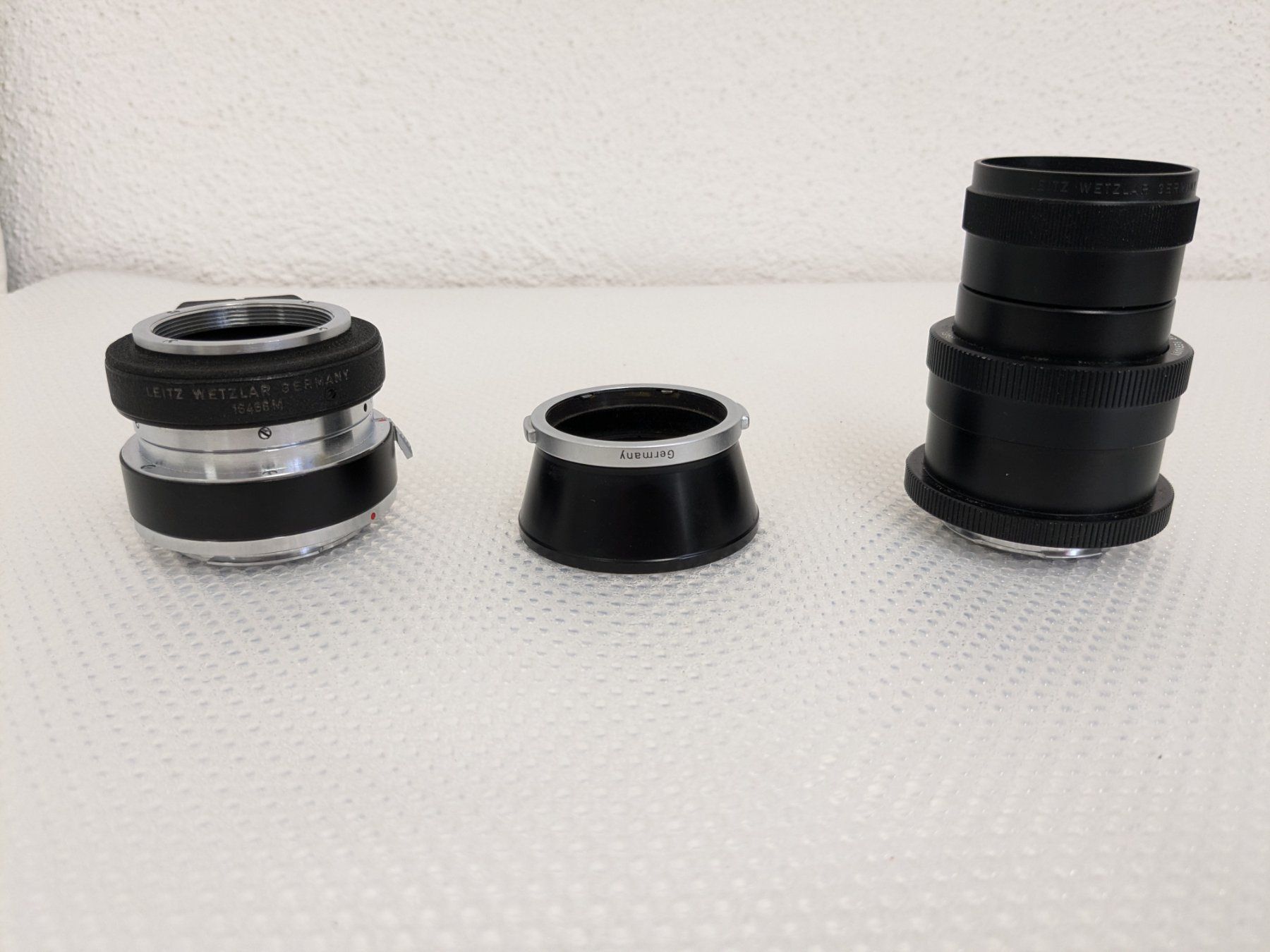 Leitz Obiettivi: Leitz Wetzlar: Objektivadapter, Summaron, Vorsatzlinsen.. – Usato da Weinfelden venduto da blaukreuz_brocki_TG 6
