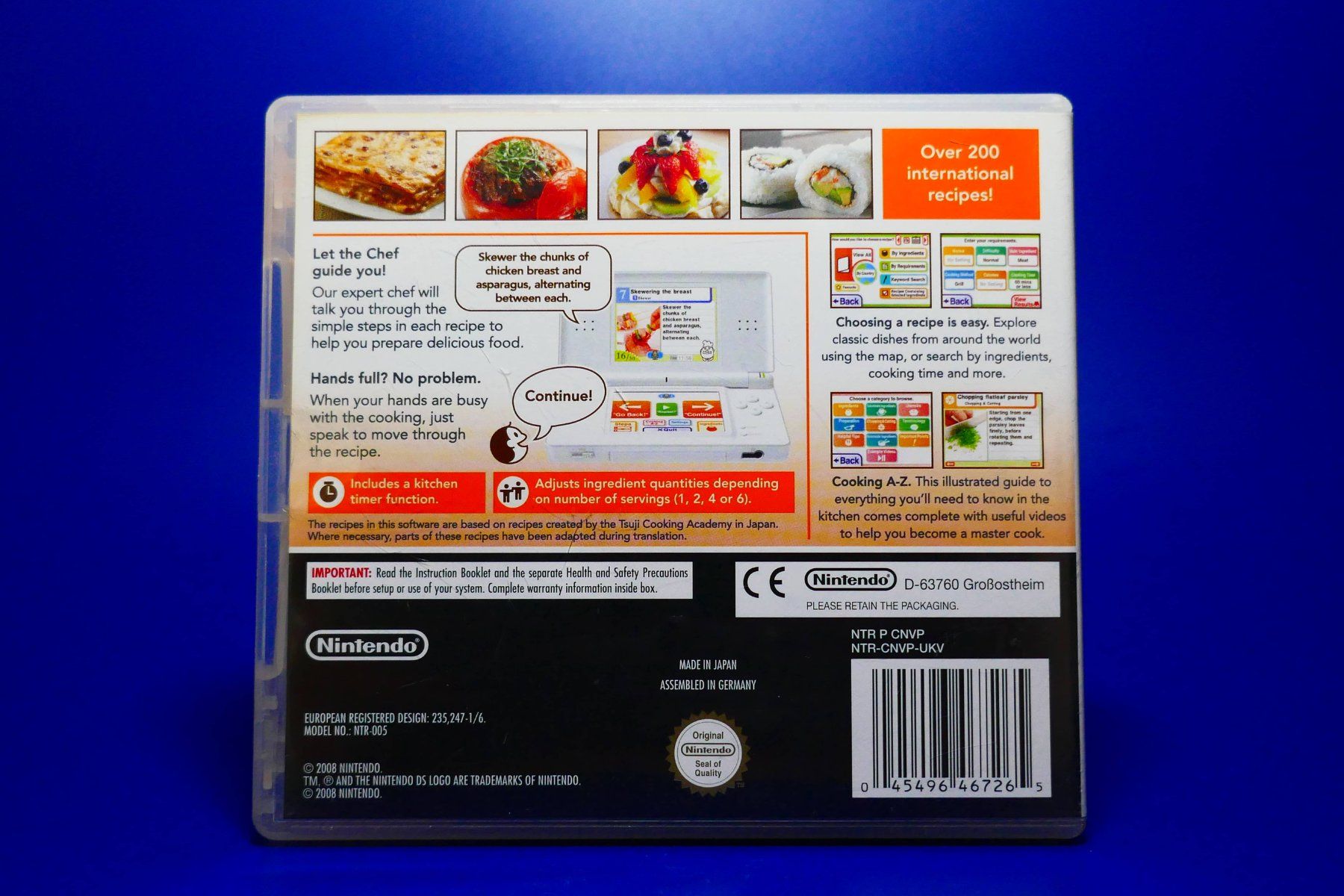 Nintendo Giochi: Cooking Guide & VIP - Nintendo DS – Usato da Vuarrens venduto da Espace-Retro 6
