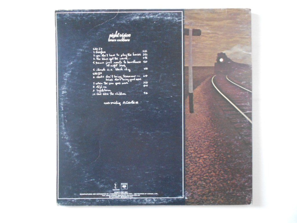 Dischi in vinile: BRUCE COCKBURN  -  NIGHT VISION – Usato da Bex venduto da Giorgiob 1