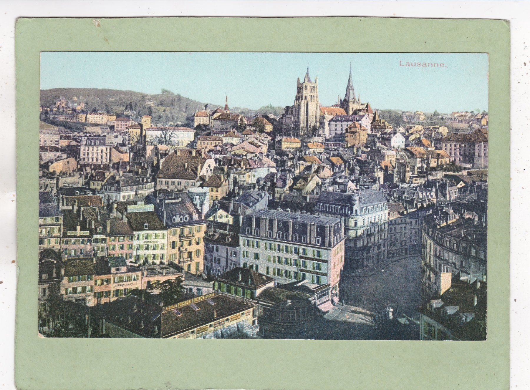 Cartoline postali: Lausanne – Usato da Herisau venduto da Lisegrat2008