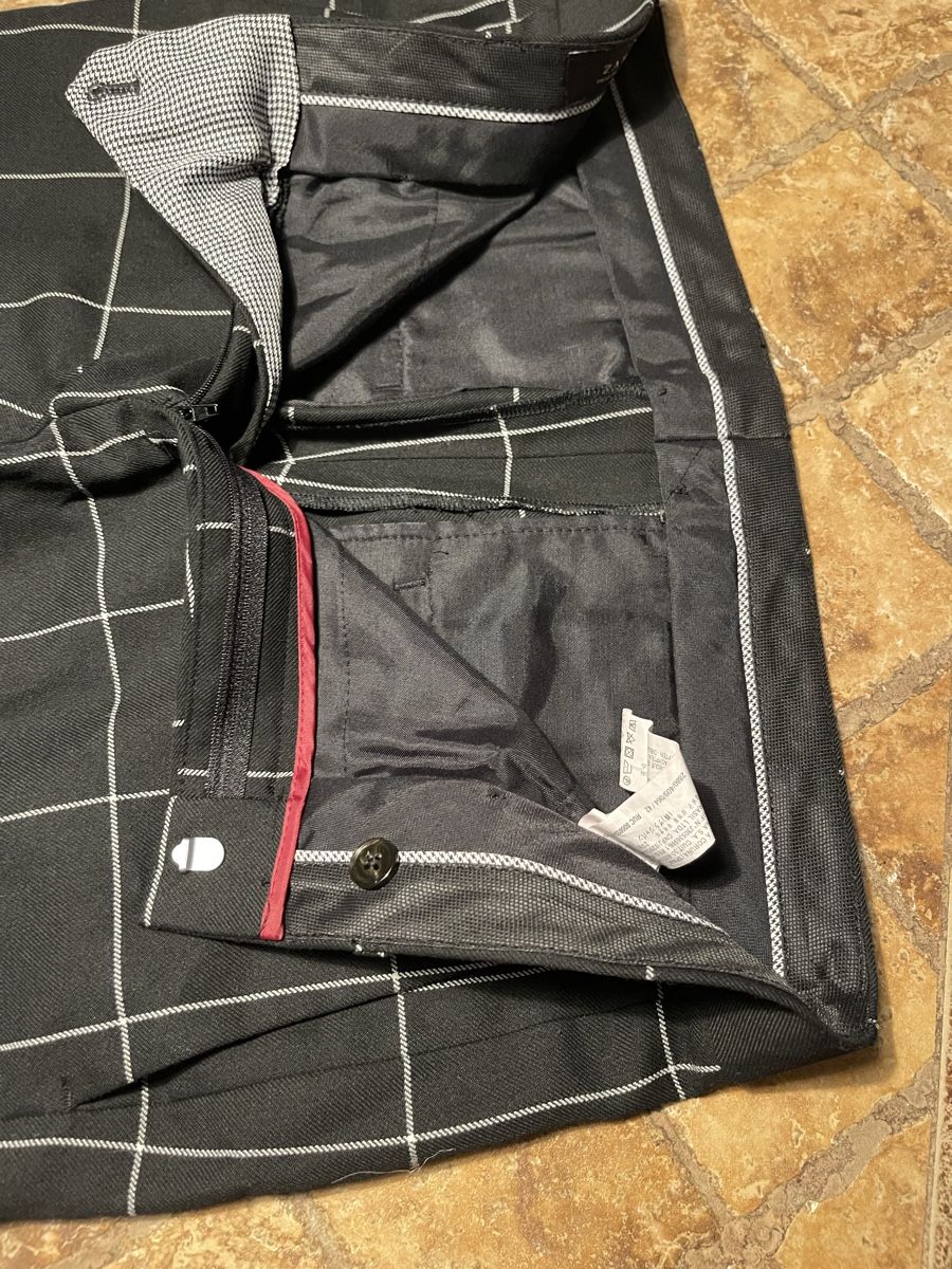 Pantaloni: Chic e elegante Pantaloni Uomo-Tg M/L-viscosa – Nuovo (secondo la descrizione) da Gordevio venduto da LanaZimm 3