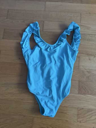 Süsser Badeanzug, hellblau, Gr. 10A, 140cm Top Zustand!