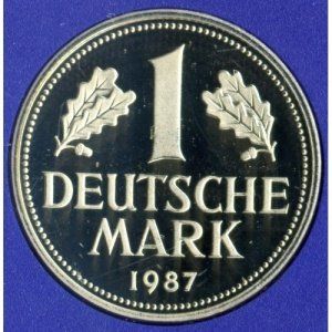 Alle Münzen: 1 DM Münze - 1987 – Gebraucht aus Nesselnbach von sir.lanzelot