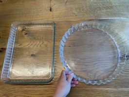 Auflaufformen Kuchenform aus Glas